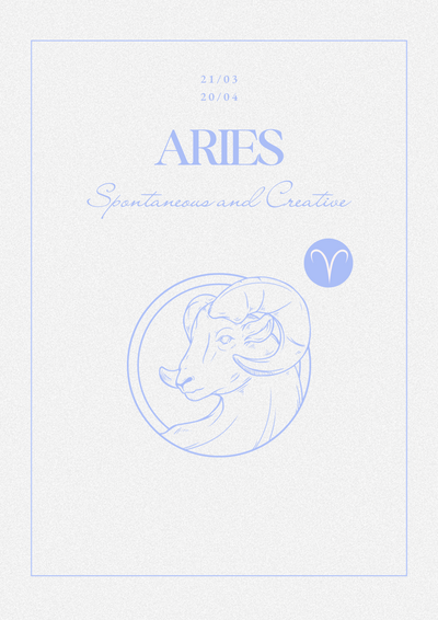 ARIES - Spontaneous and Creative