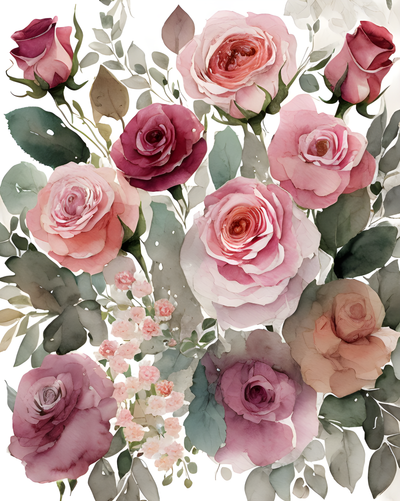W10 Liebe auf einen Blick - Flower Bouquet in vollster Pracht
