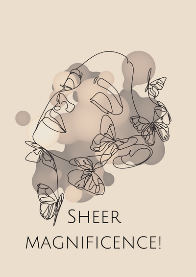 Sheer Magnificence - Aquarell Poster